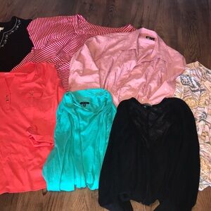 Nice collection 2X women’s clothes career casual 7 tops